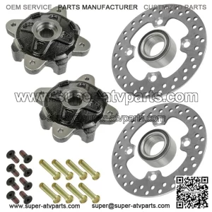 For Polaris RZR XP 4 900 EFI 2013 Wheel Carrier Disc and Bearing With Bolts