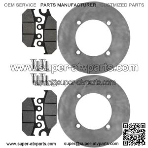 For Honda Pioneer 700-4 SXS700M 2014-2026 4 Seater Front Brake Disc Rotors