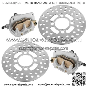 For Honda Fourtrax 400 TRX400EX 1999-04 Rear and Front Brake Disc With Bolt and Caliper