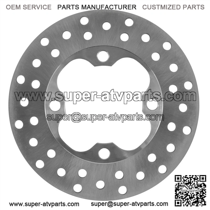 Fits Honda Rancher 420 TRX420FPE 4x4 ES 2009-13 2 Front Brake Disc Rotor With Pads - Image 3