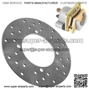 Fits Yamaha YFZ450X 2010 2011 Front and Rear Brake Disc Rotor With Brake Pads