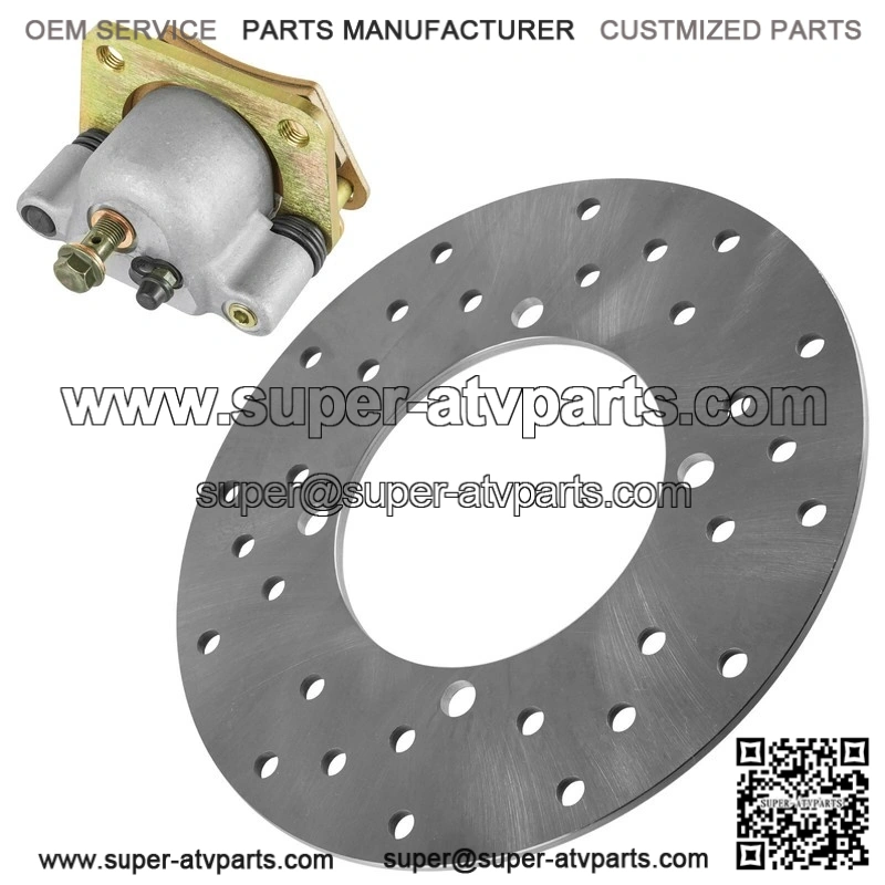 Fits Yamaha YFZ450X 2010 2011 Front and Rear Brake Disc Rotor With Brake Pads - Image 3