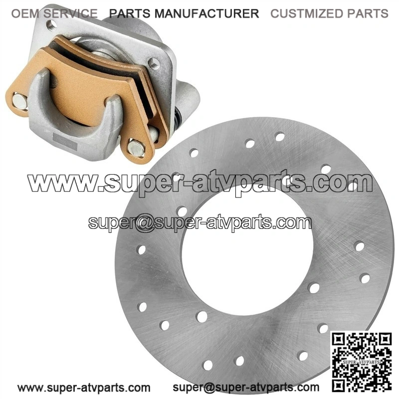 For Polaris Ranger 500 2x4 2006 2007 Rear Left Brake Caliper With Disc With Pads