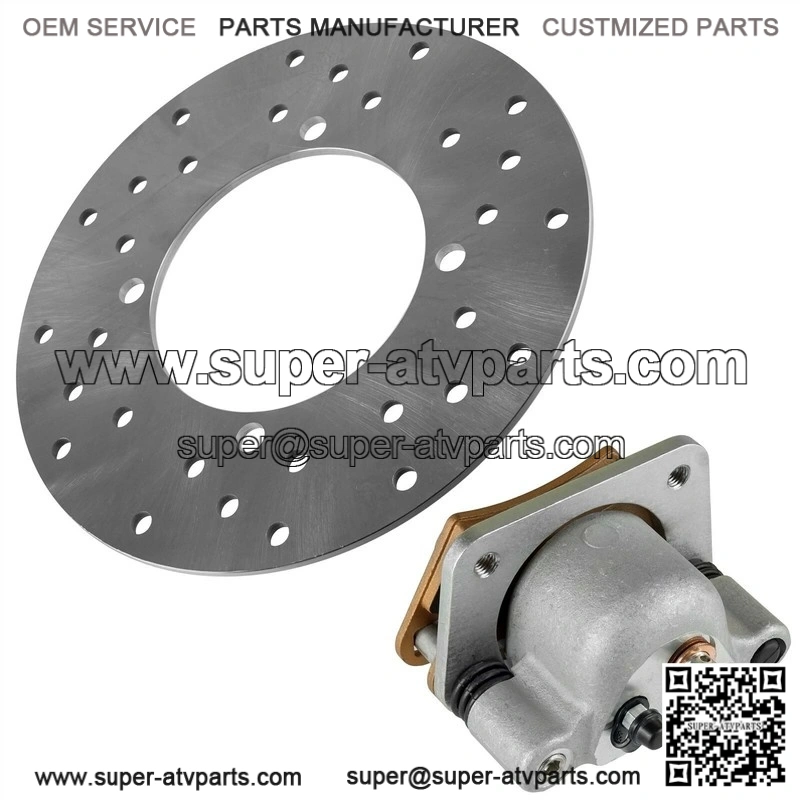 Can-Am Rear Brake Disc Rotors 705601511 715900381 715900382 With Brake Pads - Image 3
