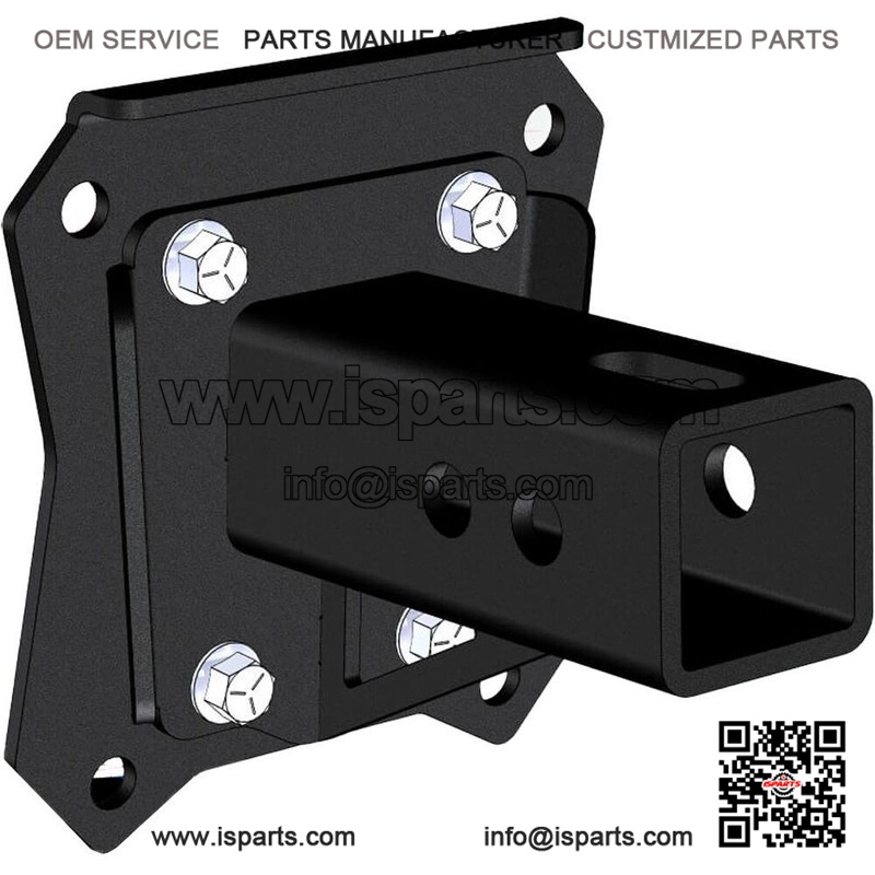 10mm 2 Inch Rear Receiver Hitch for Polaris RZR XP 1000 14-16