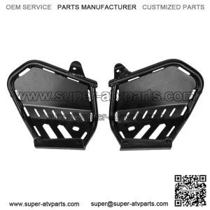 Black Aluminum Heel Guards for 2006-2026 Yamaha RAPTOR 700 700R YFM700