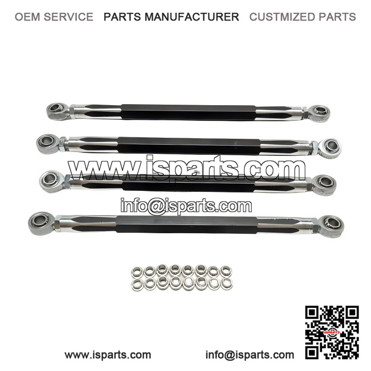 Billet Radius Rods for Polaris Turbo S Off Road UTV