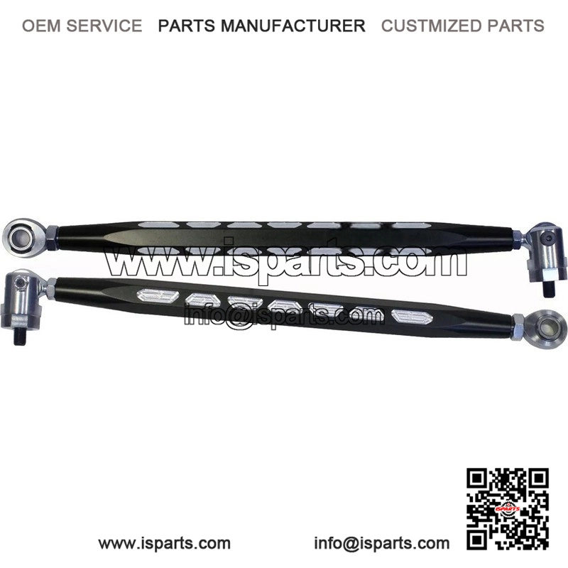 Black Hex Tie Rods for Polaris RZR 1000 (2015-2017) UTV