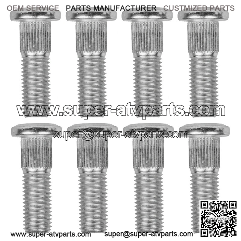 Honda TRX300 Fourtrax 300 2X4 1988 1989-2000 8 Front Wheel Hub Stud Bolt - Image 3
