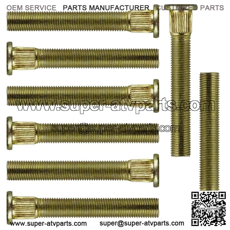 Polaris RZR S 800 EFI 2009-2014 8-Studs Front Wheel Hub Studs - Image 4