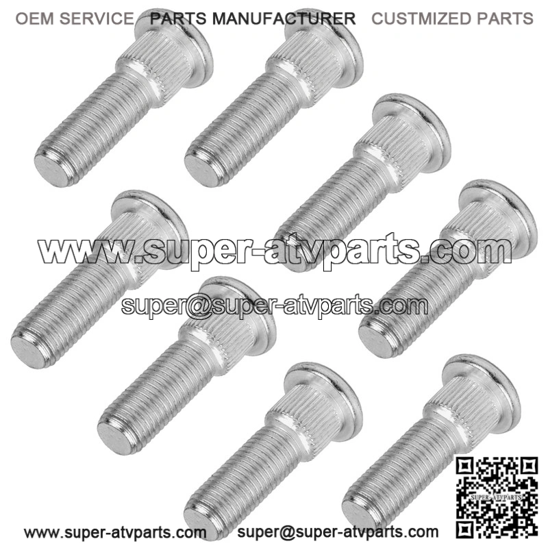 Yamaha Rhino 660 YXR660 2004 2005 2006 2007 8 Rear Wheel Stud Bolt Serration - Image 4