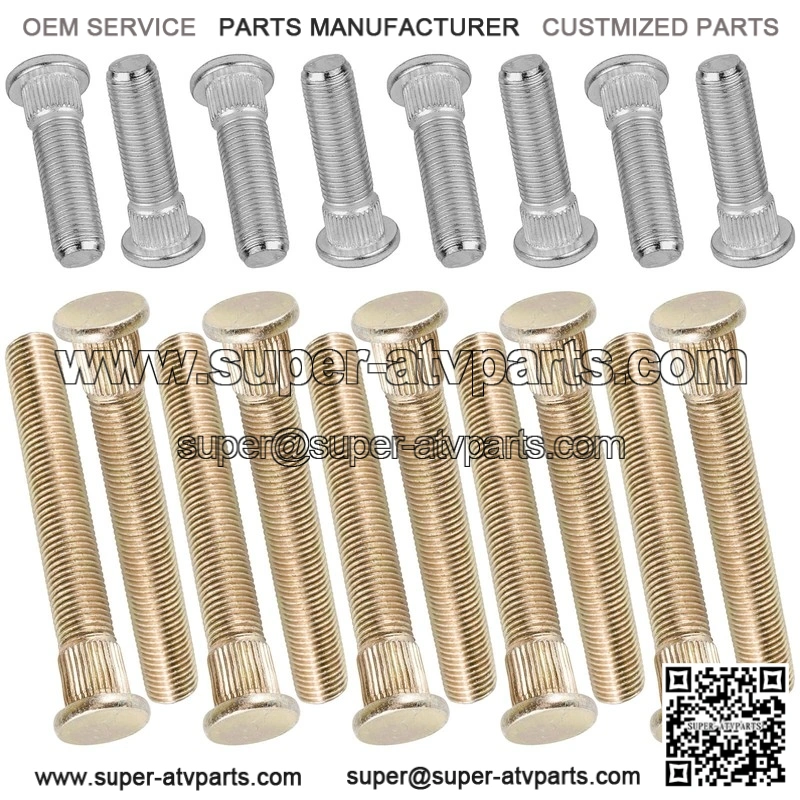 Polaris RZR 800 EFI EPS 2008 2009-2014 16 Studs Front Rear Wheel Hub Studs - Image 4