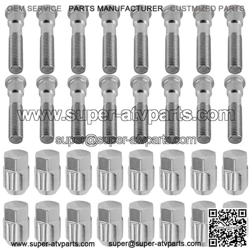 Polaris RZR XP 1000 / RZR XP 4 1000 2014-2021 Front/Rear Wheel Lug Nuts & Bolts - Image 4