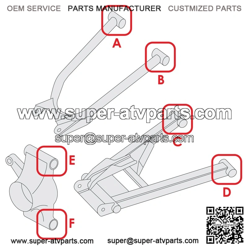 Polaris Ranger 500 2009-2013 / 800 2010-2017 / 900 2011-2014 / 7518562 Rear Knuckle Bolt - Image 2