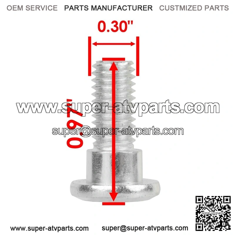 Honda TRX450ER TRX450R 2004 2005 2006 2007 2008-2014 3 Rear Disc Stud Bolt - Image 2