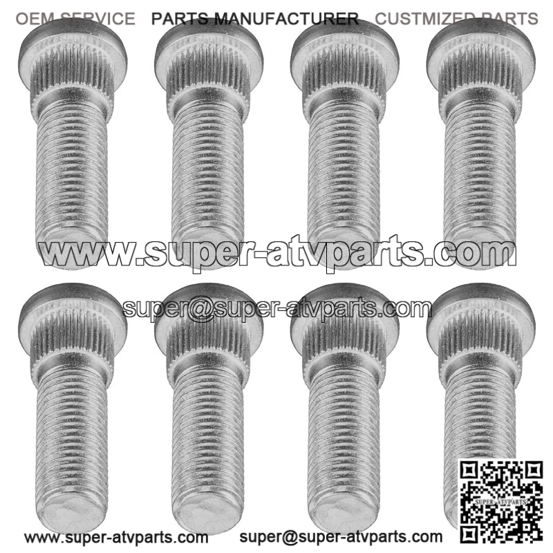 Polaris 7519753 , 7519128 8 Front or Rear Hub Stud