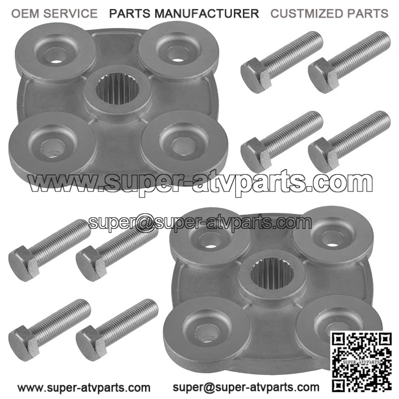 Polaris Scrambler 500 1997-1998 2005-2012 2x Rear L/R Wheel Hub w/ Hardware - Image 4