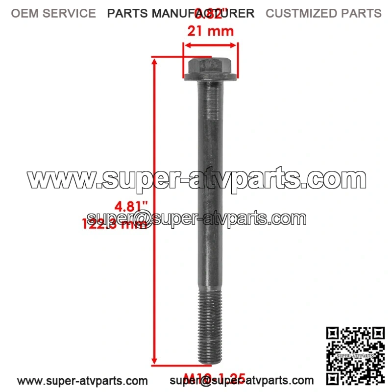 Polaris Rear Upper Control Arm Weld / Wheel Bearing Carrier 2x 7519365 Bolt - Image 2