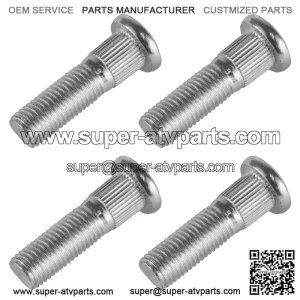 Honda Rancher 420 TRX420FE1 FM1 FM2 2014-25 QTY 4 Front Wheel Hub Stud Bolt