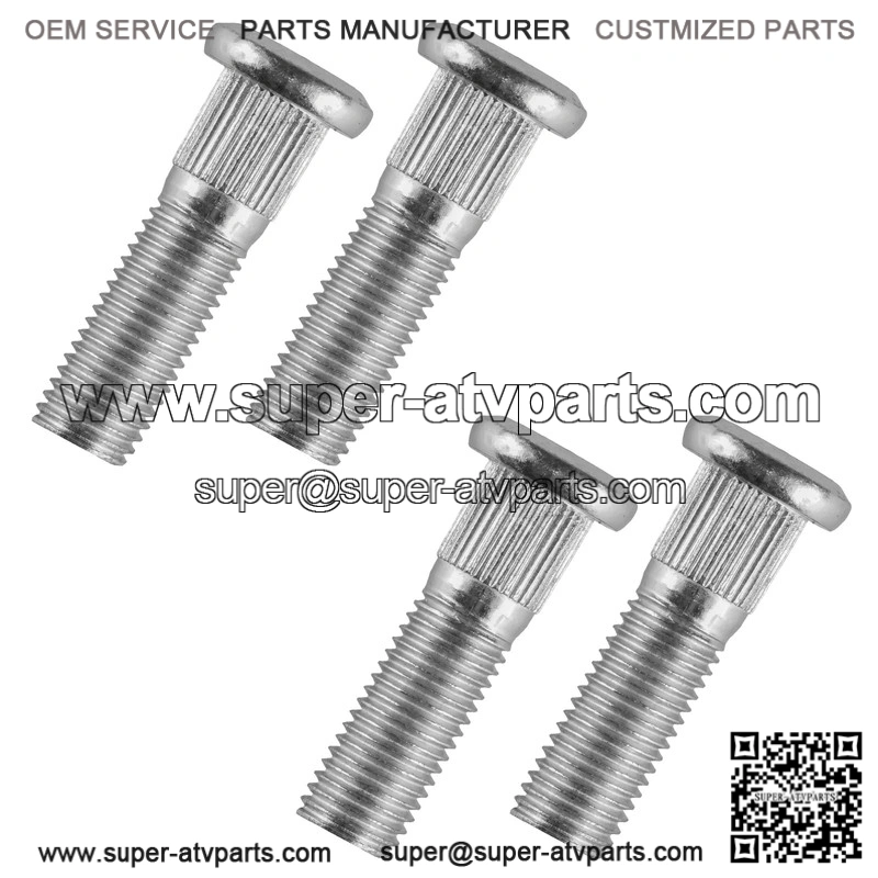 Honda Rancher 420 TRX420FE1 FM1 FM2 2014-25 QTY 4 Front Wheel Hub Stud Bolt - Image 4