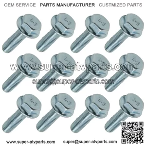 Polaris RZR Ranger Sportsman Hawkeye M6 X 1.0 / Qty 12 7518529 Bolt Screw