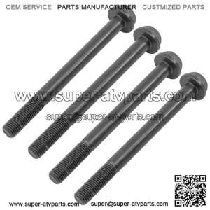 Polaris 7518566 7519365 M10-1.25 x 122 mm Hex Flange Bolts Screw