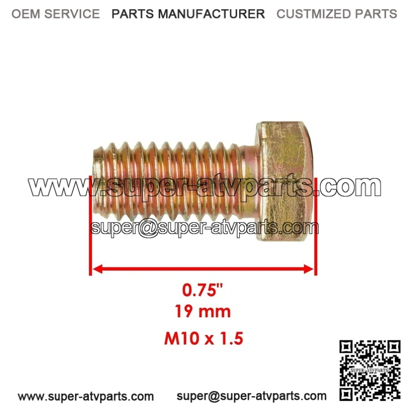 Polaris Sportsman 800 4x4 2007 2008 2009 2010 2011 8 Rear Disc Stud Bolt - Image 2