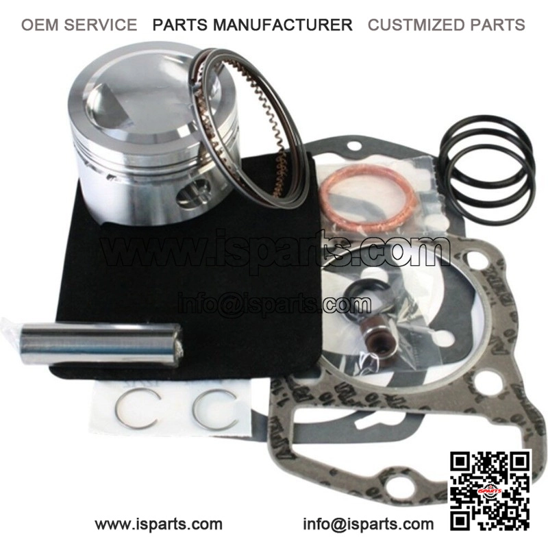 Oversize Piston Kit for Honda ATC185, ATC200, TRX200 (65.50mm, 0.5mm Oversize, 10.25:1)