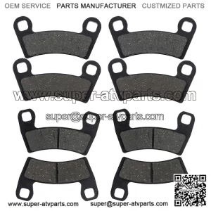 Brake Pads Set for Polaris RZR 900 S & 900 (60 INCH) 2015-2019 | Front and Rear Razor Replacement