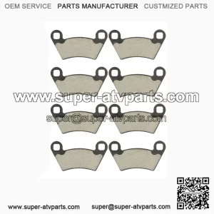 Brake Pads Set for Polaris Ranger XP 700 4x4 & 6x6 EFI (2005-2007) | Front and Rear Replacement