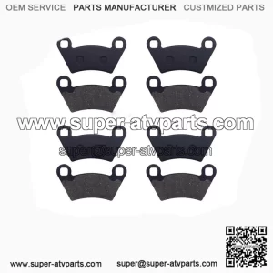 Front & Rear Brake Pads for POLARIS SIDE X SIDE 700 Ranger 4x4 EFI/LE (2007) | OEM Quality