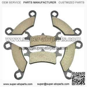 Front & Rear Brake Pads For Polaris Sportsman 600 4x4 2003-2005