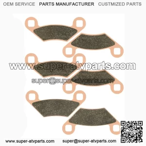 Front & Rear Brake Pads for Polaris Sportsman 570 Touring 2014-2020 / ETX 2015