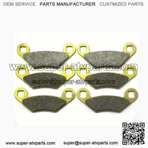MC Front Rear Brake Pads for Polaris Sportsman 570 Touring Tractor EFI X2 EPS