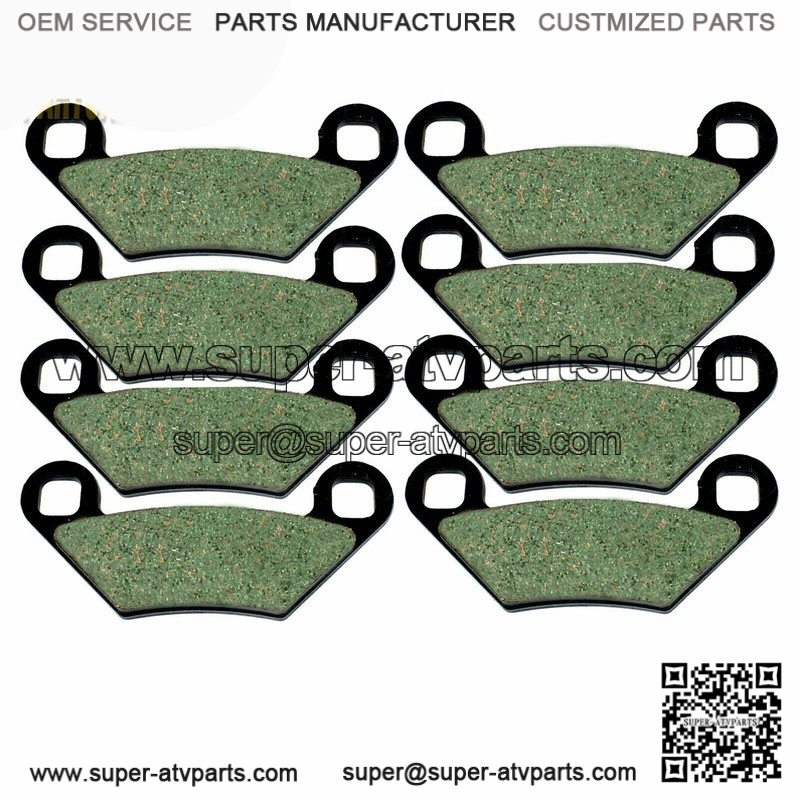 Front Rear Brake Pads For Polaris 550 Sportsman EPS X2 Forest Touring 2010-2014