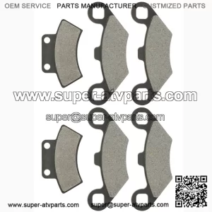 Brake Pads for Polaris Xplorer 300 4X4 1996 1997 1998 99 2000 Front Rear Brakes