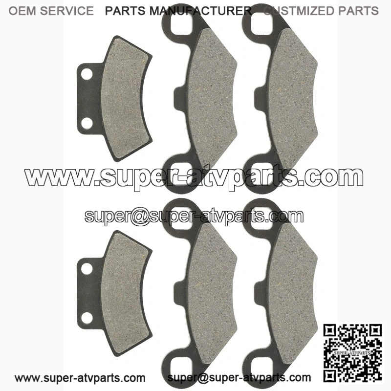 Brake Pads for Polaris Xplorer 300 4X4 1996 1997 1998 99 2000 Front Rear Brakes