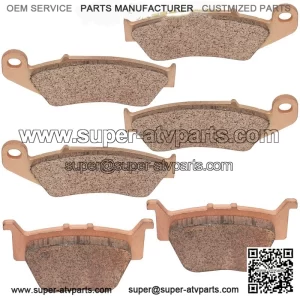 Brake Pads for Honda TRX450R TRX 450 R TRX450ER Front Rear Brakes 2004-2011