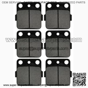 Front & Rear Brake Pads for Honda TRX300EX Fourtrax 300Ex 1993-2008