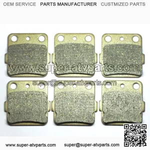 Front Rear Brake Pads For ATV YFM 660 Raptor RN/RP/RPB/RR/RS/RT 2001-2005