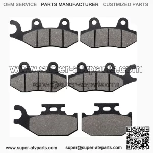 Brake Pads Front & Rear for 660 4x4 2004-2007 450 4x4 2006-2009 700 700R 20