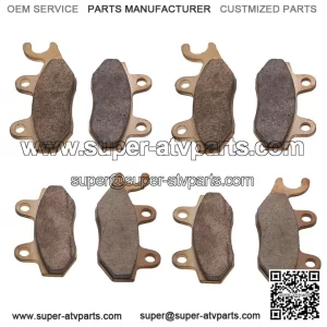 Brake Pads for  Rhino YXR700 4X4 2011-2013 Front and Rear by Race-Driven