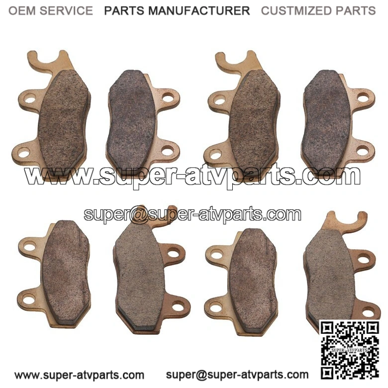 Brake Pads for Rhino YXR700 4X4 2011-2013 Front and Rear by Race-Driven