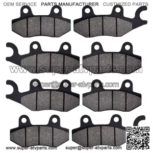 For YXR 700 Rhino FI Auto 4x4 Ducks Unlimited Version 2009 Brake Pads