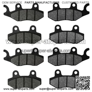 Front&Rear Brake Pads Motorcycle for ATV YXR700F Rhino 700 4x4 Fi 2008-14