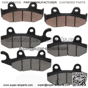Front Rear Brake Pads for YFZ450 2012 2013 / YFZ450R 2009-2017