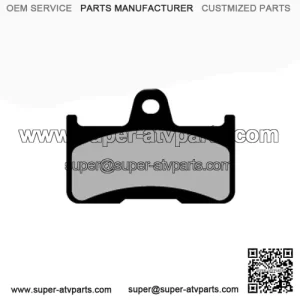 2005-2006 YFM66FA Grizzly 660 ATV Vesrah Semi-Metallic Brake Pads [Rear]