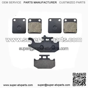 FRONT REAR Brake Pads for YFM 450 FAR FAS Kodiak 5ND3 4 2003 2004