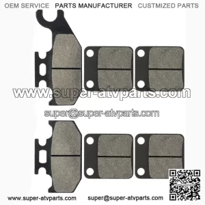 Brake Pads for Kodiak 450 YFM450 4X4 2003-2006 Front Rear Brakes