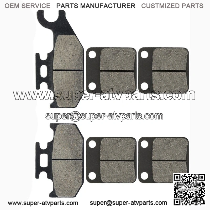 Brake Pads for Kodiak 450 YFM450 4X4 2003-2006 Front Rear Brakes